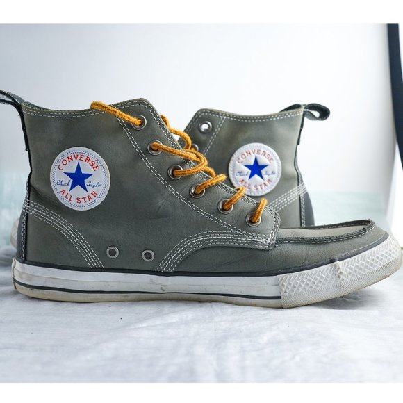 Chuck Taylor All Star Hi Top Soft Leather Boots - Picture 2 of 9